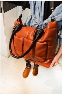 2013韩版爆款太空棉服加厚双兜女包 时尚与实用的完美融合